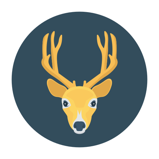 鹿 Dinosoft Circular icon