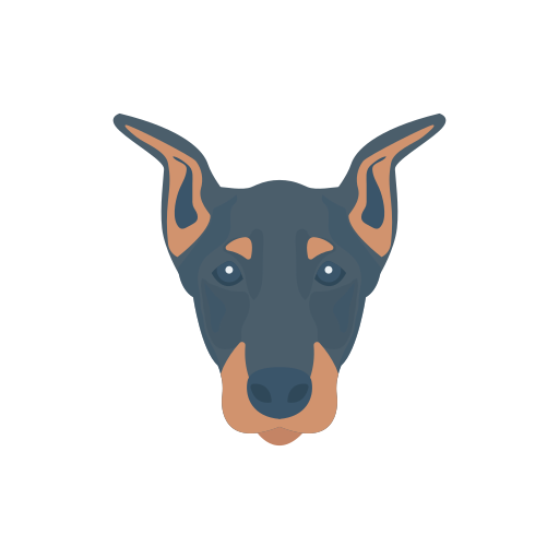 Dog Dinosoft Flat icon