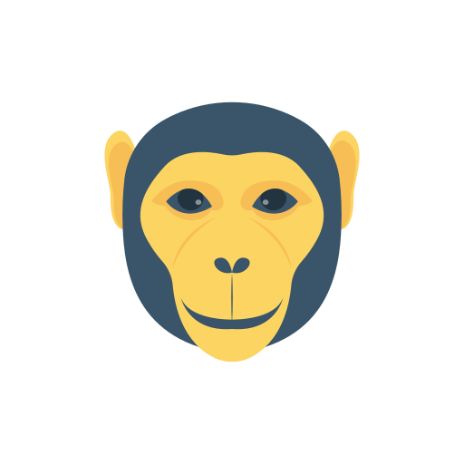 원숭이 Dinosoft Flat icon