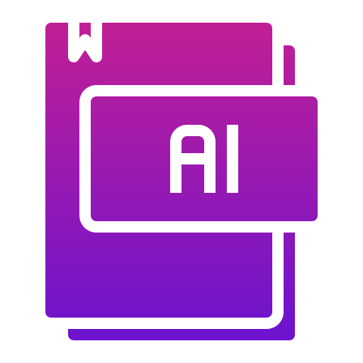 AI Generic Flat Gradient icon