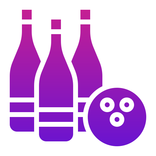 bowling Generic Flat Gradient icona