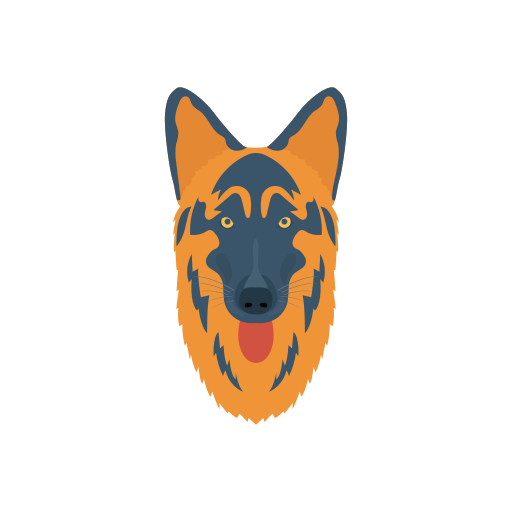 Hyena Dinosoft Flat icon