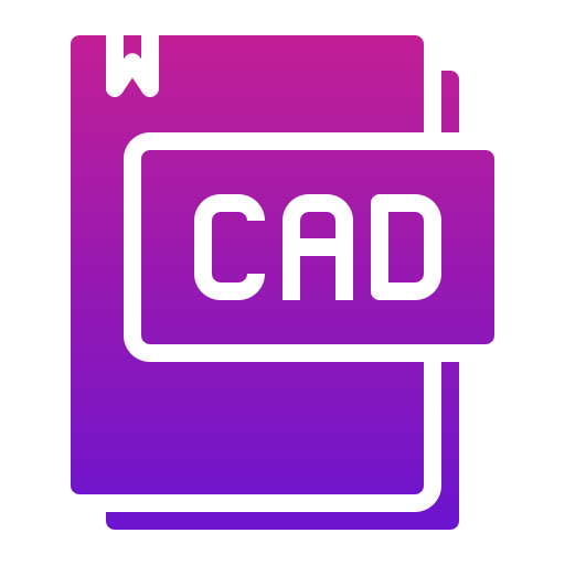 Cad Generic Flat Gradient icon