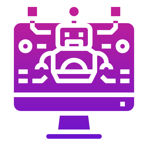 Bot Generic Flat Gradient icon