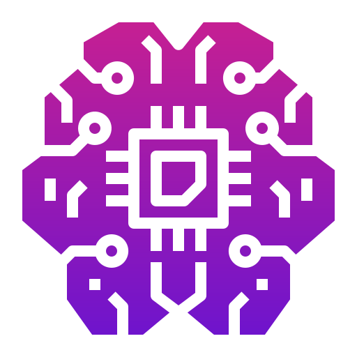 inteligência artificial Generic Flat Gradient Ícone