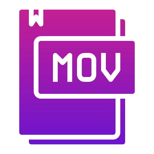Mov Generic Flat Gradient icon