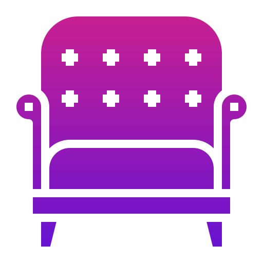 sillón Generic Flat Gradient icono