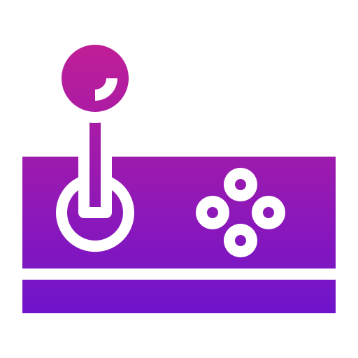 joystick Generic Flat Gradient icoon