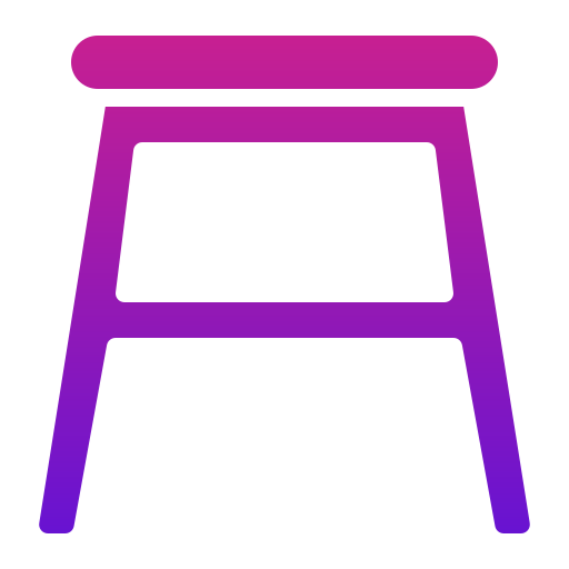 Stool Generic Flat Gradient icon