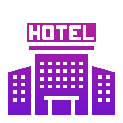 hotel Generic Flat Gradient icono