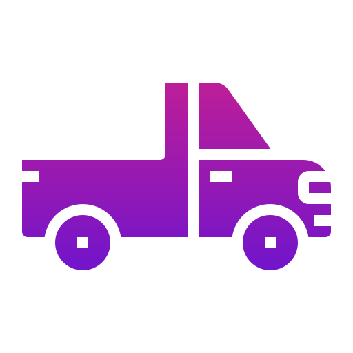 camion pick-up Generic Flat Gradient icona