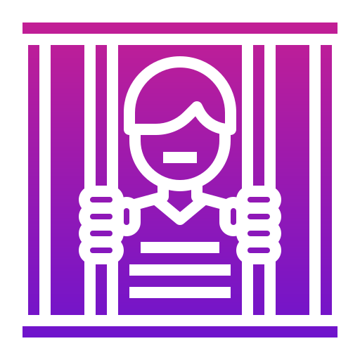 prisión Generic Flat Gradient icono