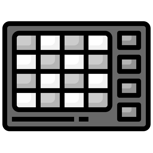 teclado Surang Lineal Color icono