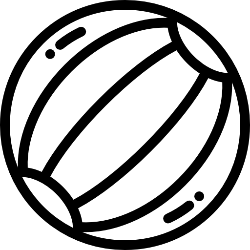 ビーチボール Detailed Rounded Lineal icon