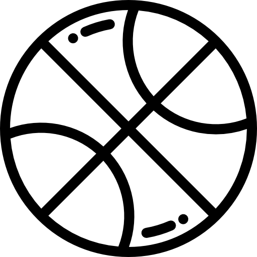 バスケットボール Detailed Rounded Lineal icon