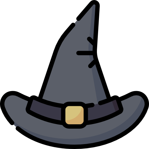 Шляпа ведьмы Special Lineal color иконка