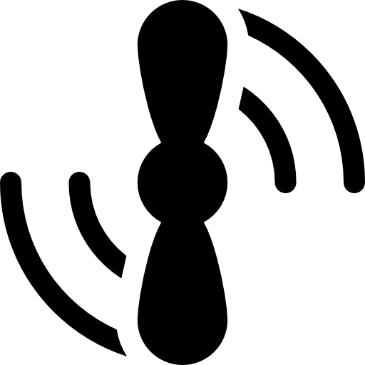 プロペラ Basic Rounded Filled icon