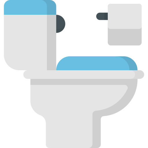 toilette Kawaii Flat icon