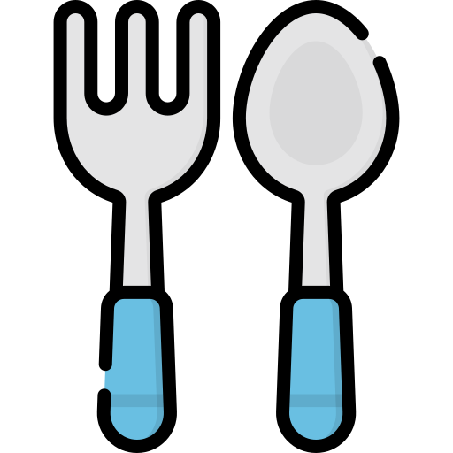 Cutlery Kawaii Lineal color icon