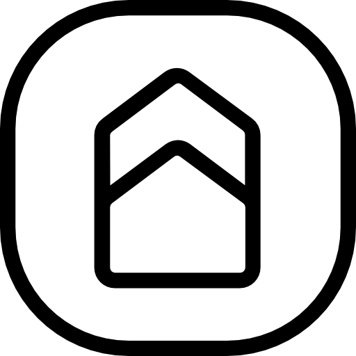 strzałka w górę Roundicons Premium Lineal ikona