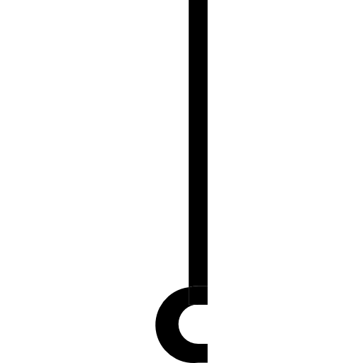 letra i Roundicons Premium Lineal icono