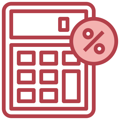 kalkulator Surang Red ikona
