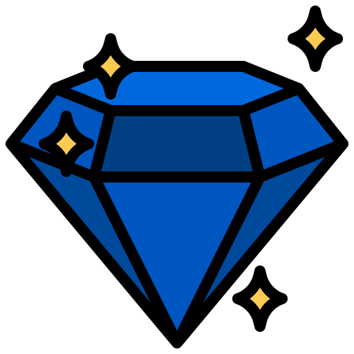 Diamond Surang Lineal Color icon