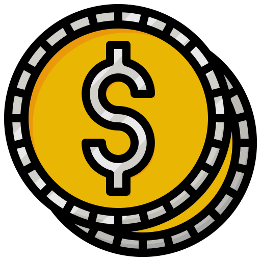 dólar Surang Lineal Color icono