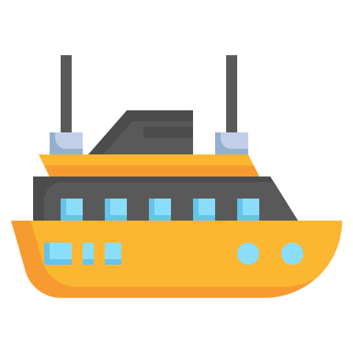 kreuzfahrtschiff Surang Flat icon