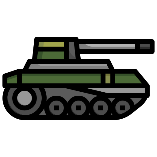czołg Surang Lineal Color ikona