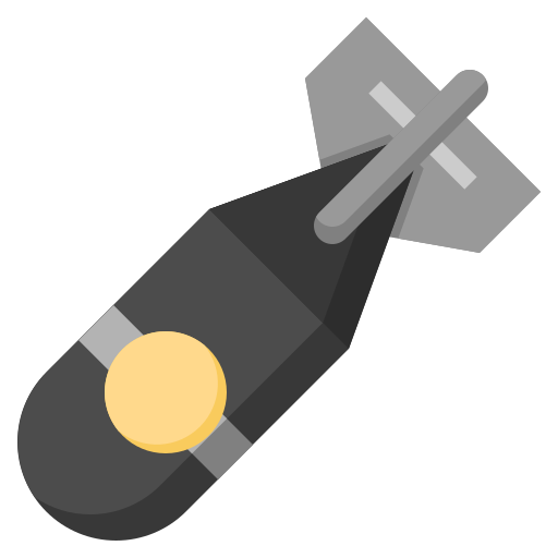 핵폭탄 Surang Flat icon