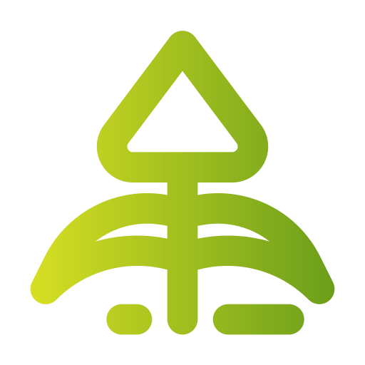 Árbol Generic Gradient icono