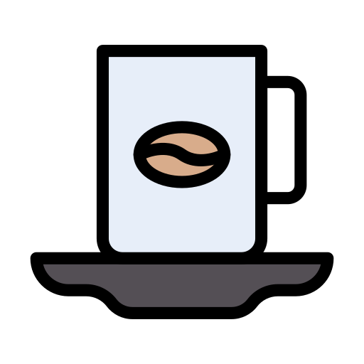 Hot drink Vector Stall Lineal Color icon