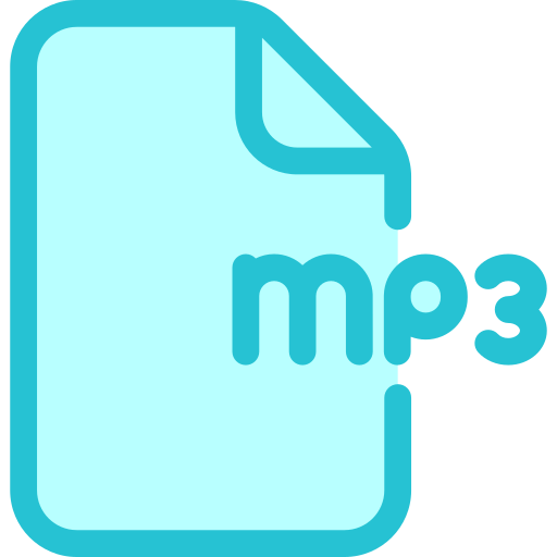 mp3 Generic Outline Color иконка