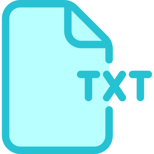 txt Generic Outline Color icono