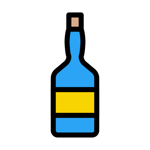 와인 Vector Stall Lineal Color icon