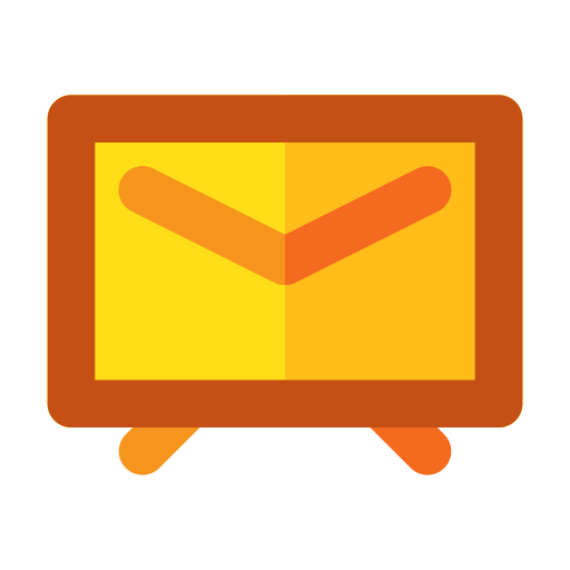 google mail Generic Outline Color icon
