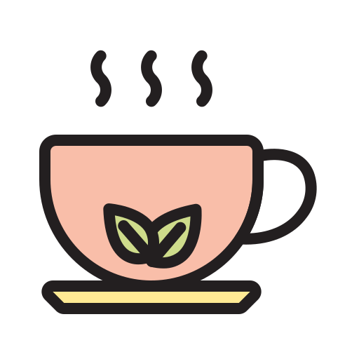 tazza da tè Generic Outline Color icona
