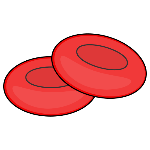 Blood cells Generic Thin Outline Color icon