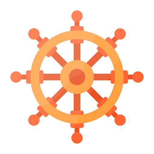 Ship wheel Generic Flat icon