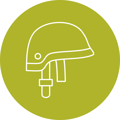 capacete Generic Circular Ícone