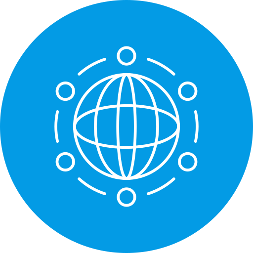 internationale relaties Generic Circular icoon
