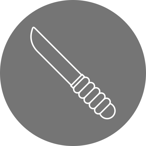 cuchillo Generic Circular icono