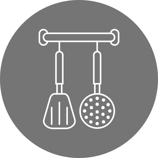 ustensiles de cuisine Generic Circular Icône