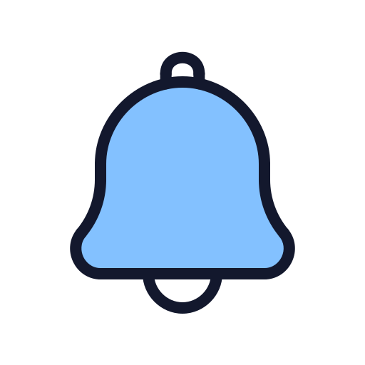 cloche de notification Generic Blue Icône