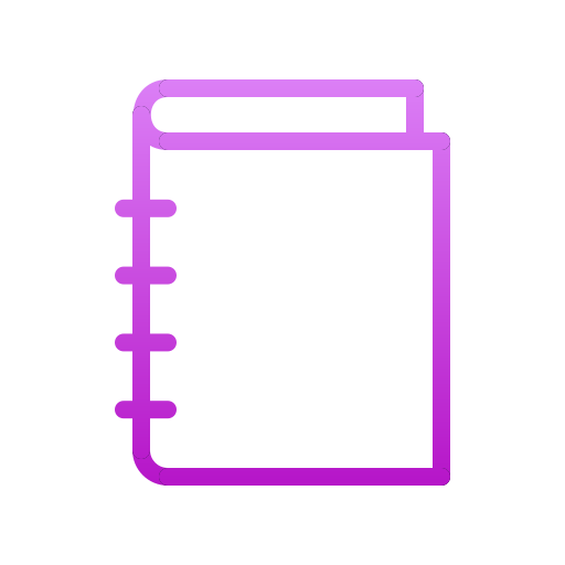 Notepad Generic Gradient icon