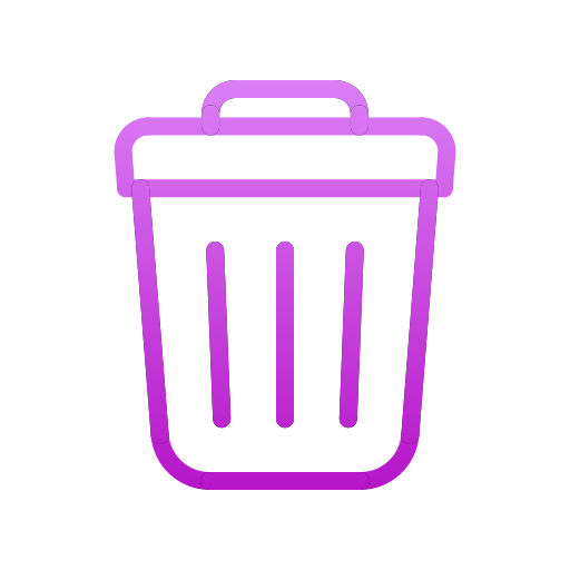 쓰레기 Generic Gradient icon