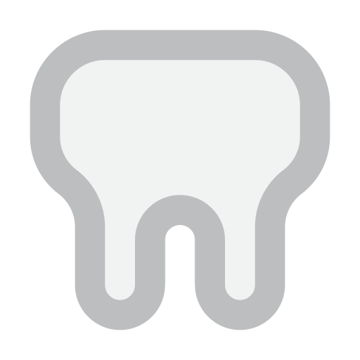 Tooth Generic Outline Color icon