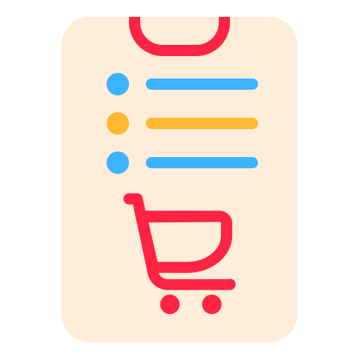 Shopping list Generic Flat icon