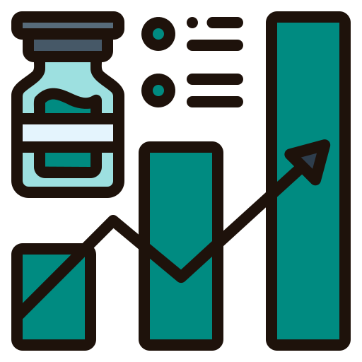 grafico a barre Generic Outline Color icona